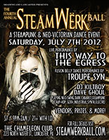SteamWerk Ball, 2012 Flyer